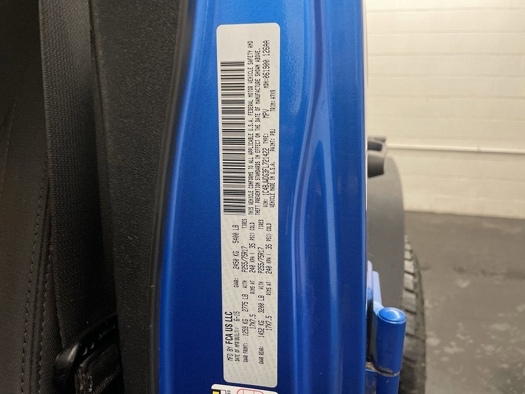 2015 Jeep Wrangler Unlimited Sport