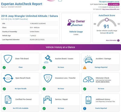 2018 Jeep Wrangler JK Unlimited Sahara