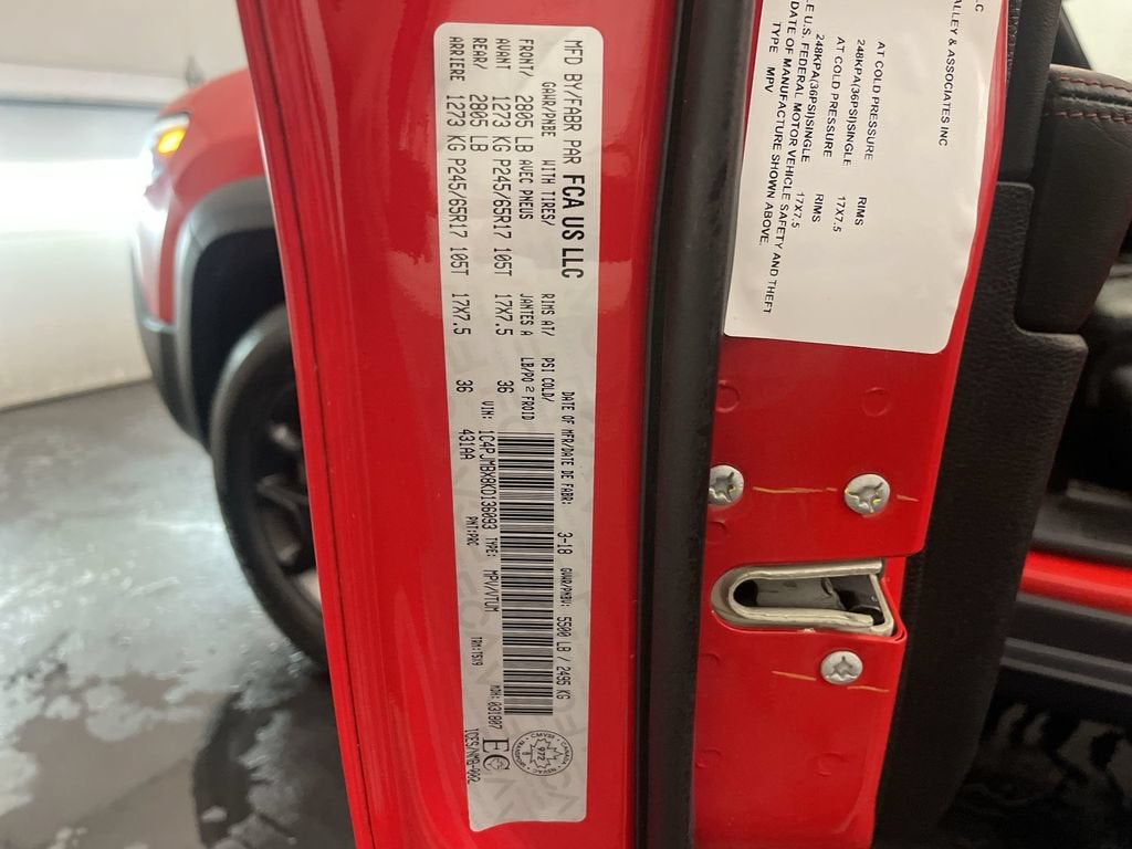 2019 Jeep Cherokee Trailhawk