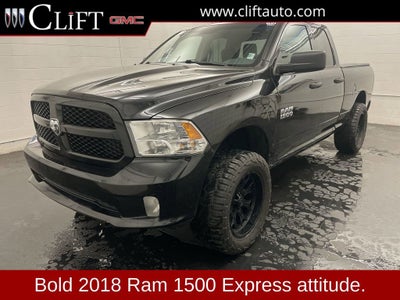 2018 RAM 1500 Express Quad Cab 4x4 6'4" Box