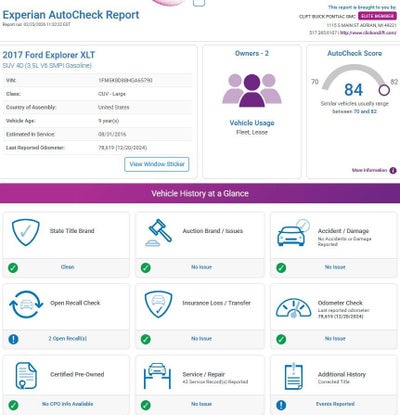 2017 Ford Explorer XLT