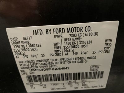 2017 Ford Explorer XLT