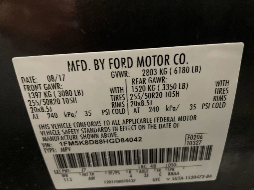 2017 Ford Explorer XLT