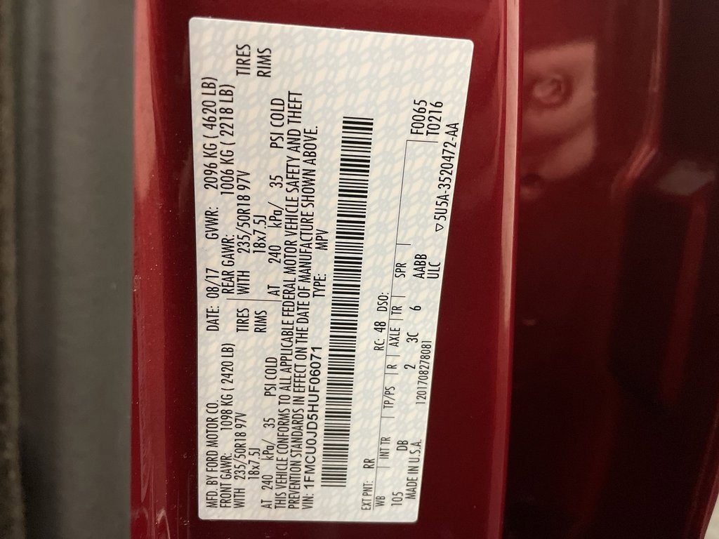 2017 Ford Escape Titanium