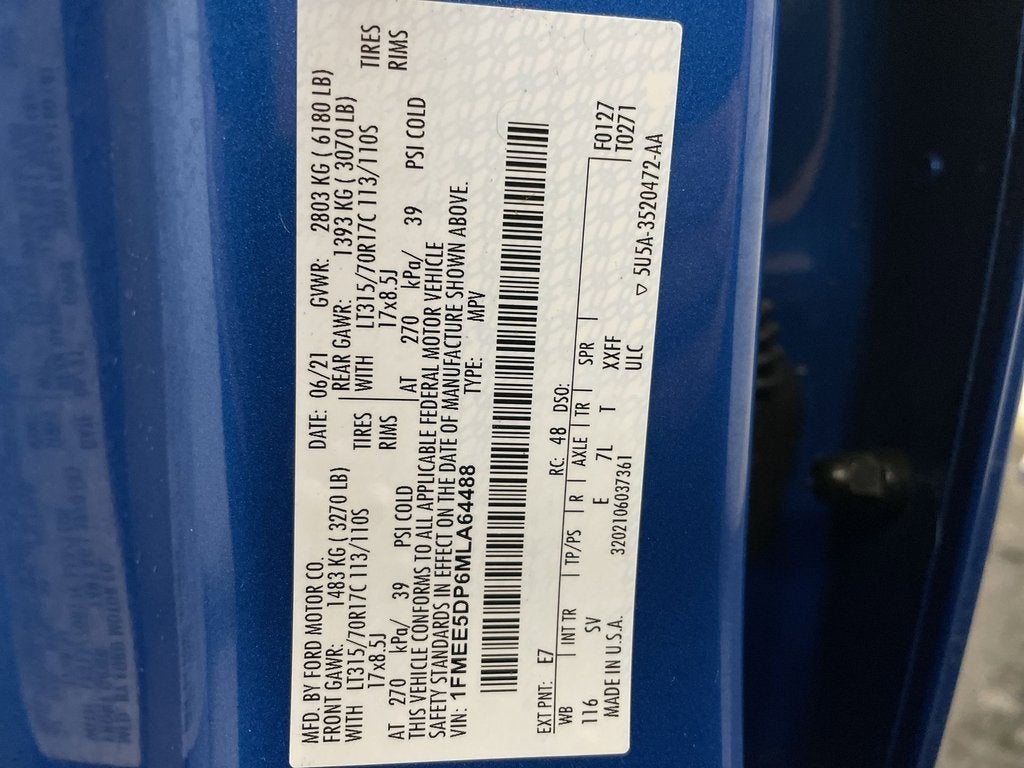 2021 Ford Bronco Black Diamond