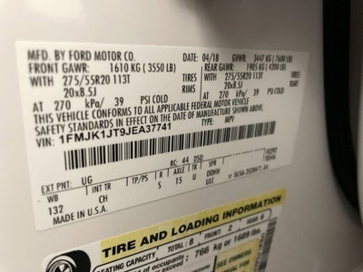 2018 Ford Expedition MAX XLT