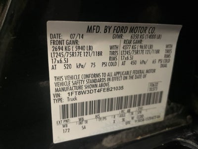 2015 Ford Super Duty F-350 DRW Lariat