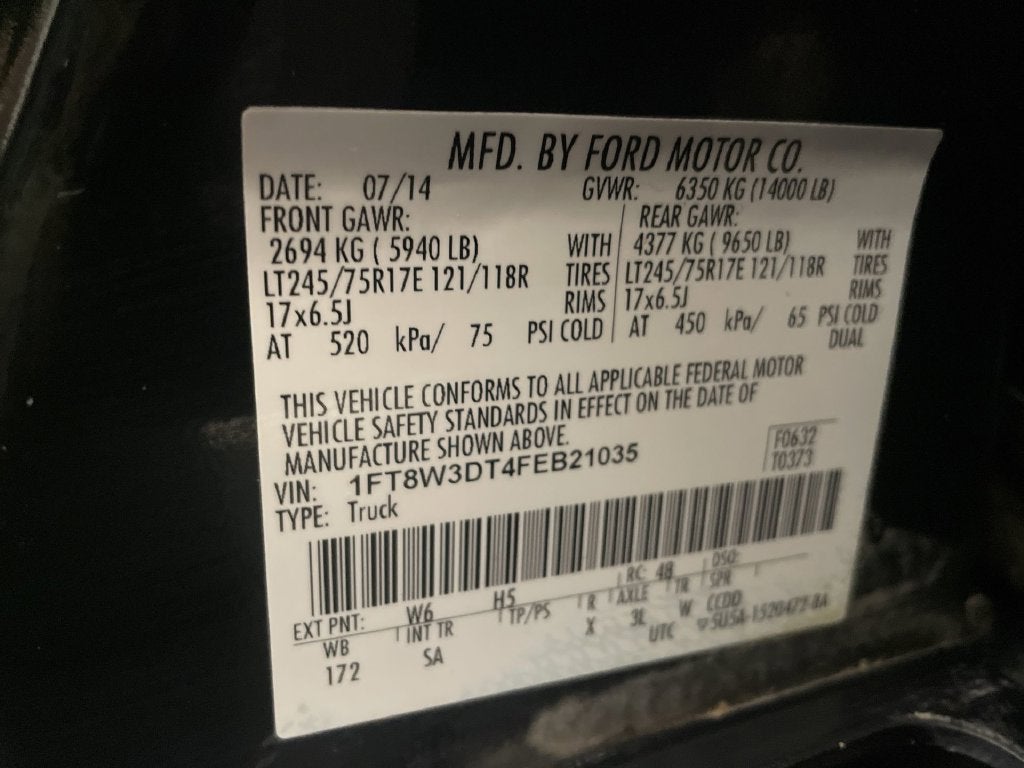 2015 Ford Super Duty F-350 DRW Lariat