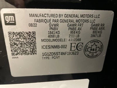 2022 Chevrolet Malibu LT