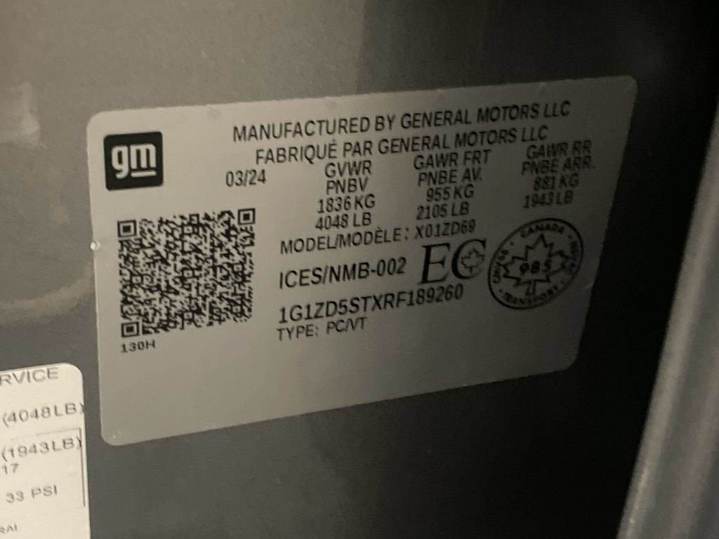 2024 Chevrolet Malibu 1LT