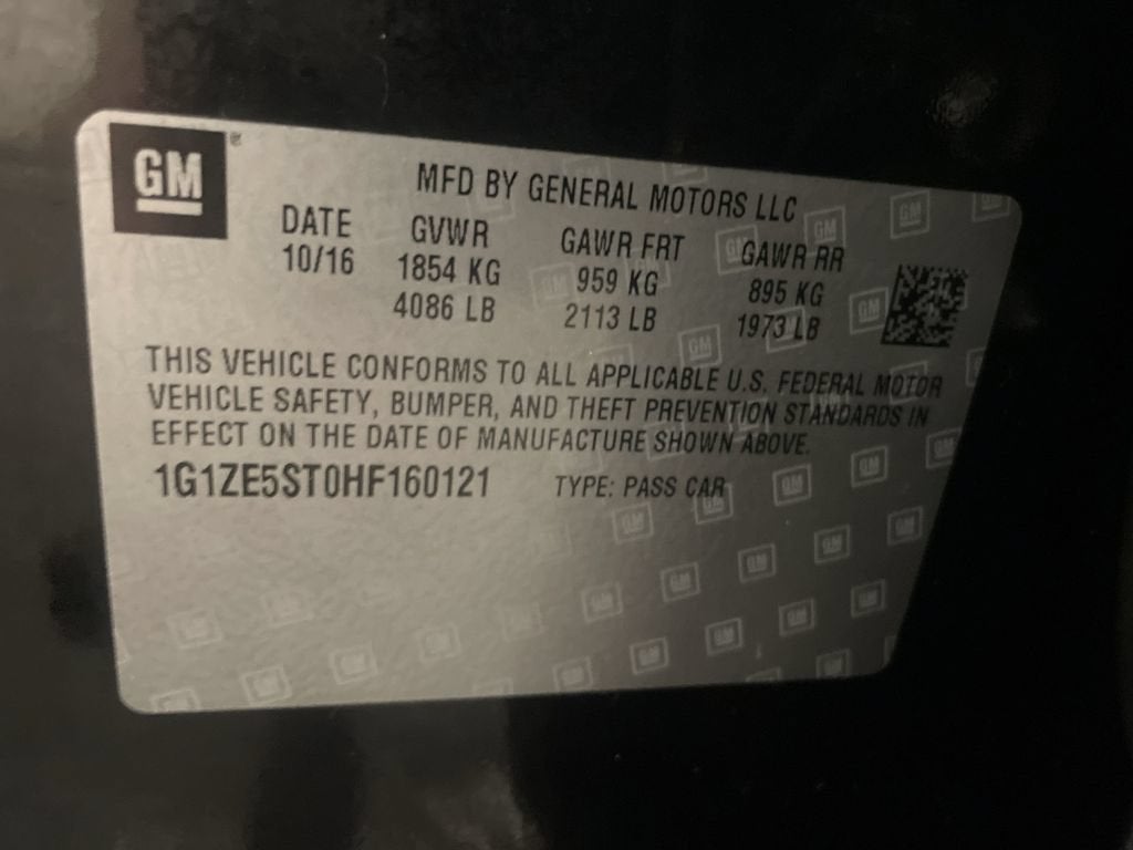 2017 Chevrolet Malibu LT
