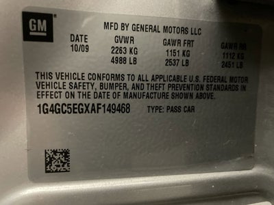 2010 Buick LaCrosse CXL