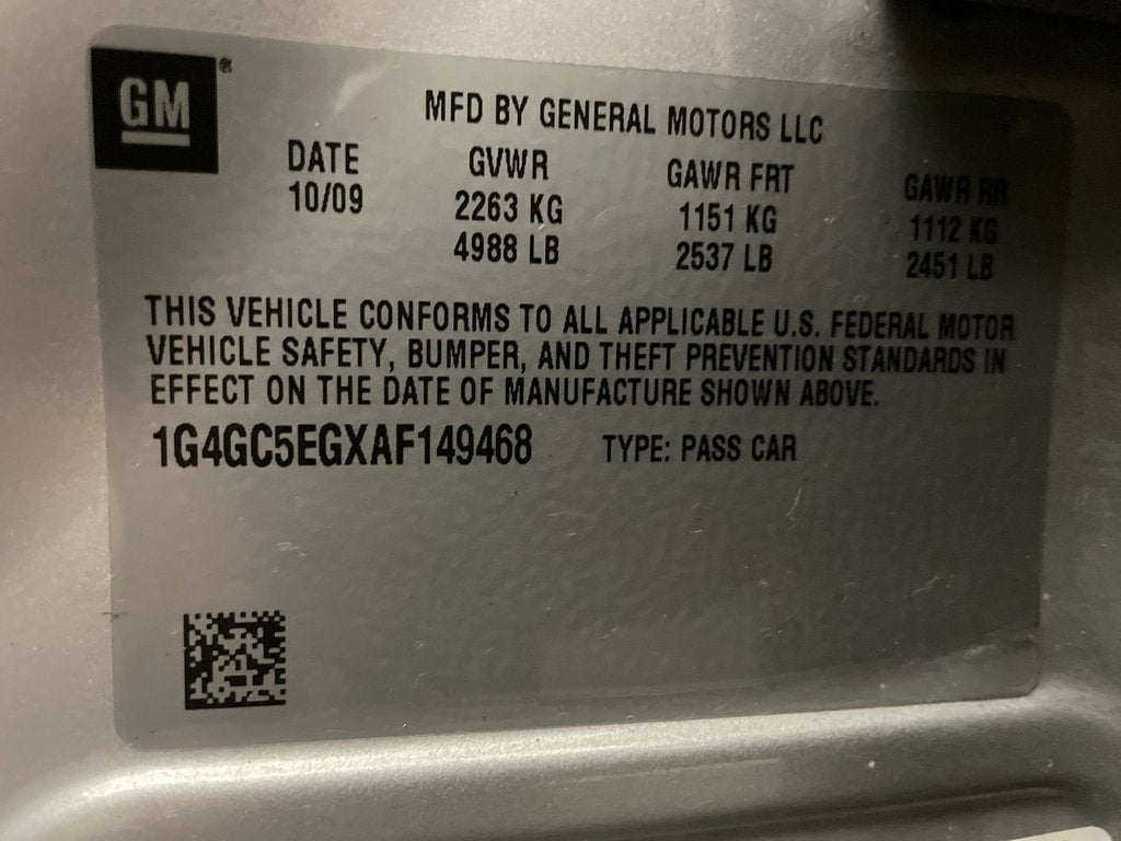 2010 Buick LaCrosse CXL