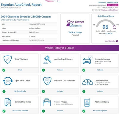 2024 Chevrolet Silverado 2500 HD Custom