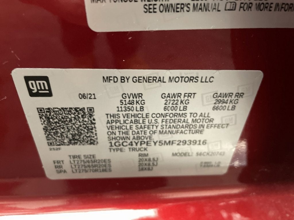 2021 Chevrolet Silverado 2500 HD LTZ