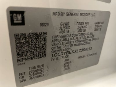 2020 Chevrolet Silverado 1500 Custom