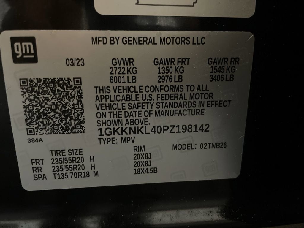 2023 GMC Acadia SLE