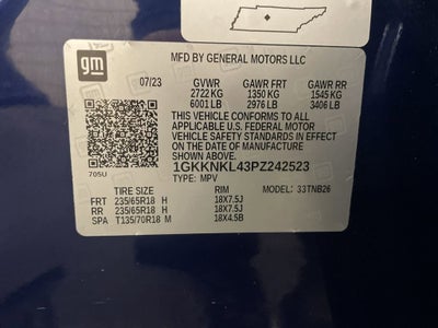 2023 GMC Acadia SLE