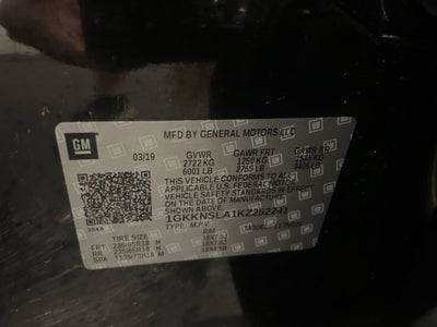 2019 GMC Acadia SLE