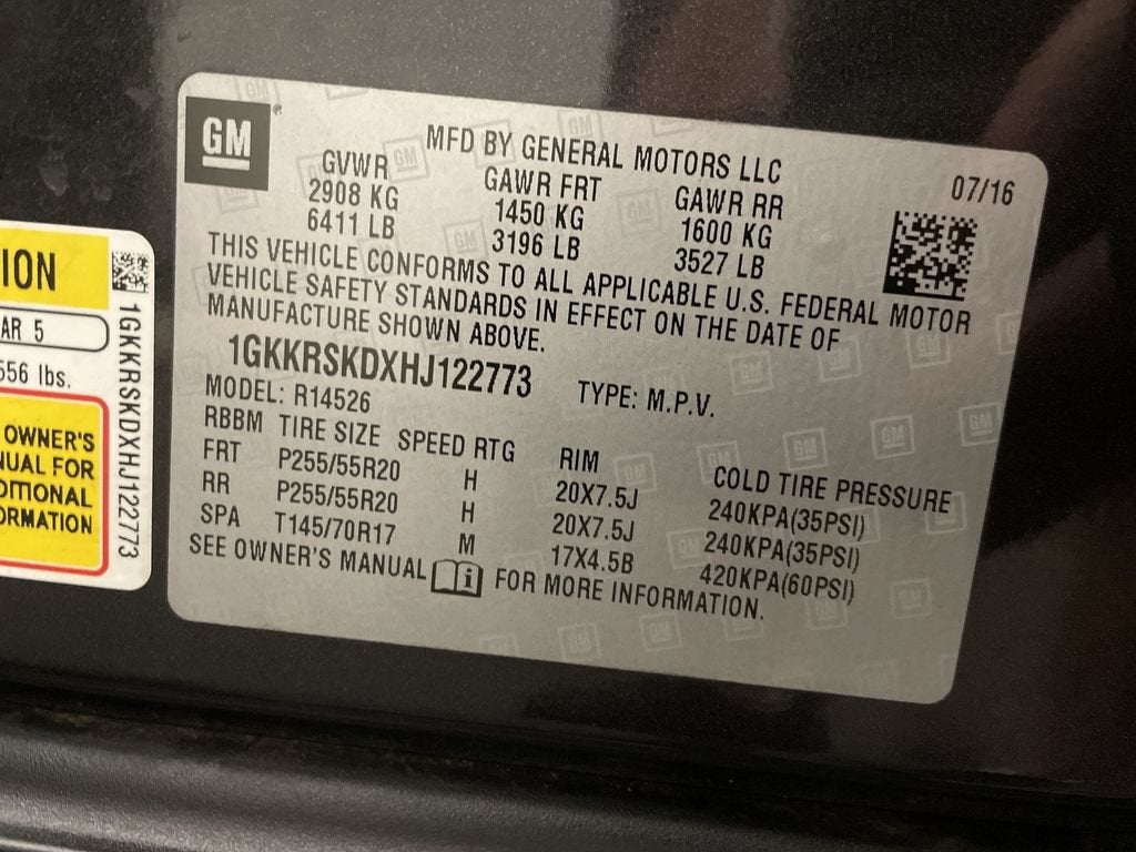 2017 GMC Acadia Limited Limited