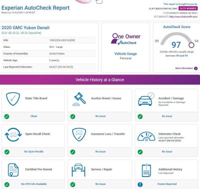 2020 GMC Yukon Denali