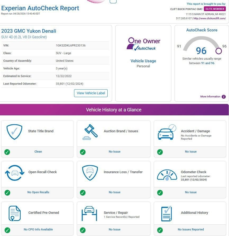 2023 GMC Yukon Denali