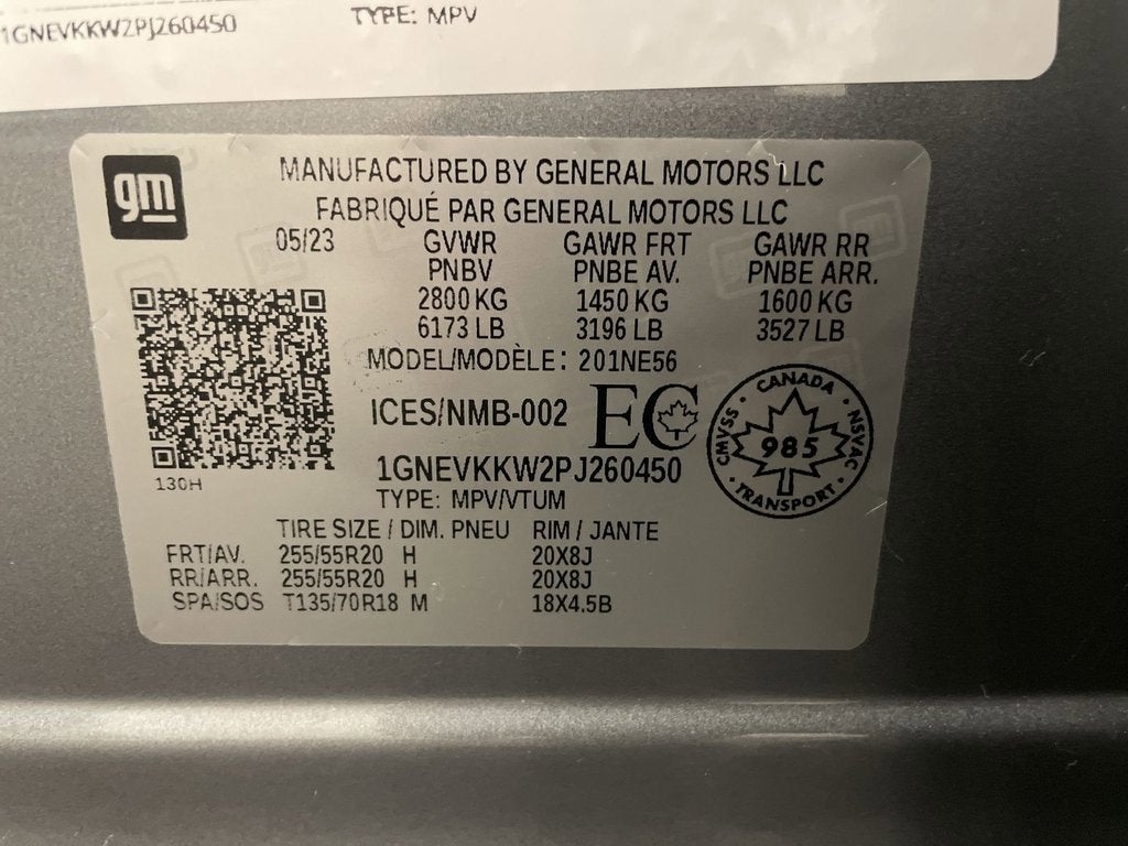 2023 Chevrolet Traverse Premier