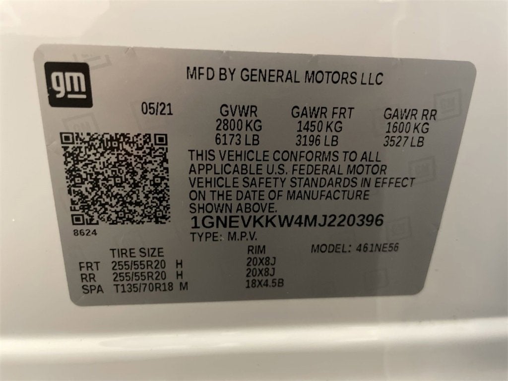 2021 Chevrolet Traverse Premier