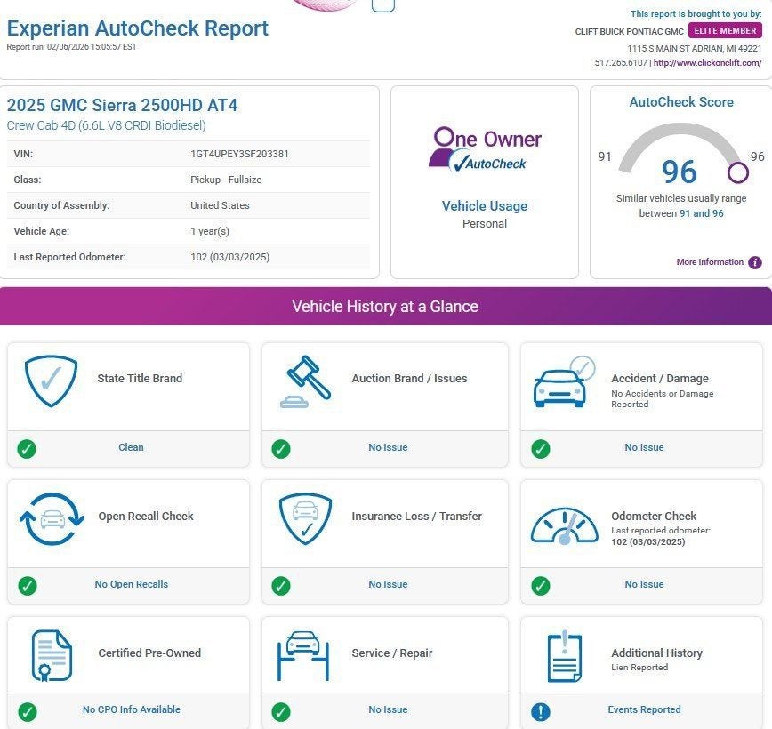 2025 GMC Sierra 2500 HD AT4