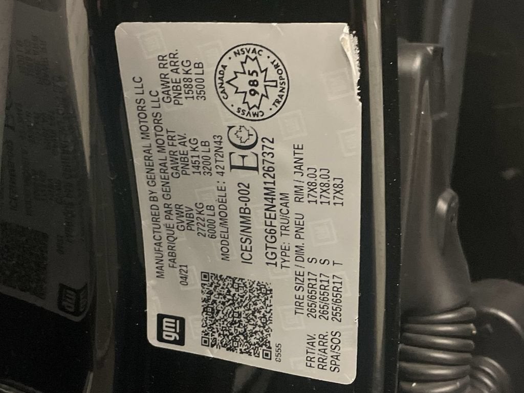 2021 GMC Canyon 4WD AT4 w/Cloth