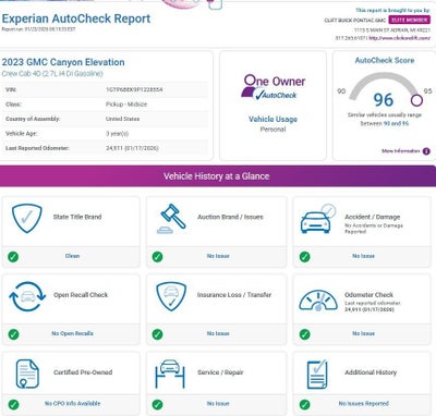 2023 GMC Canyon Elevation