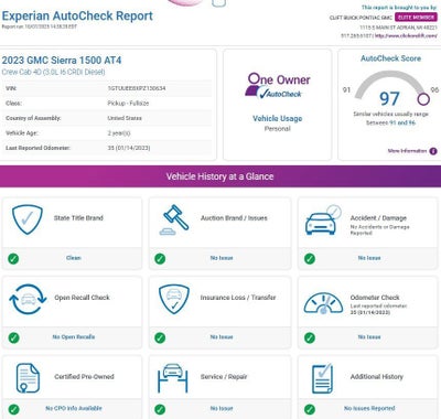 2023 GMC Sierra 1500 AT4