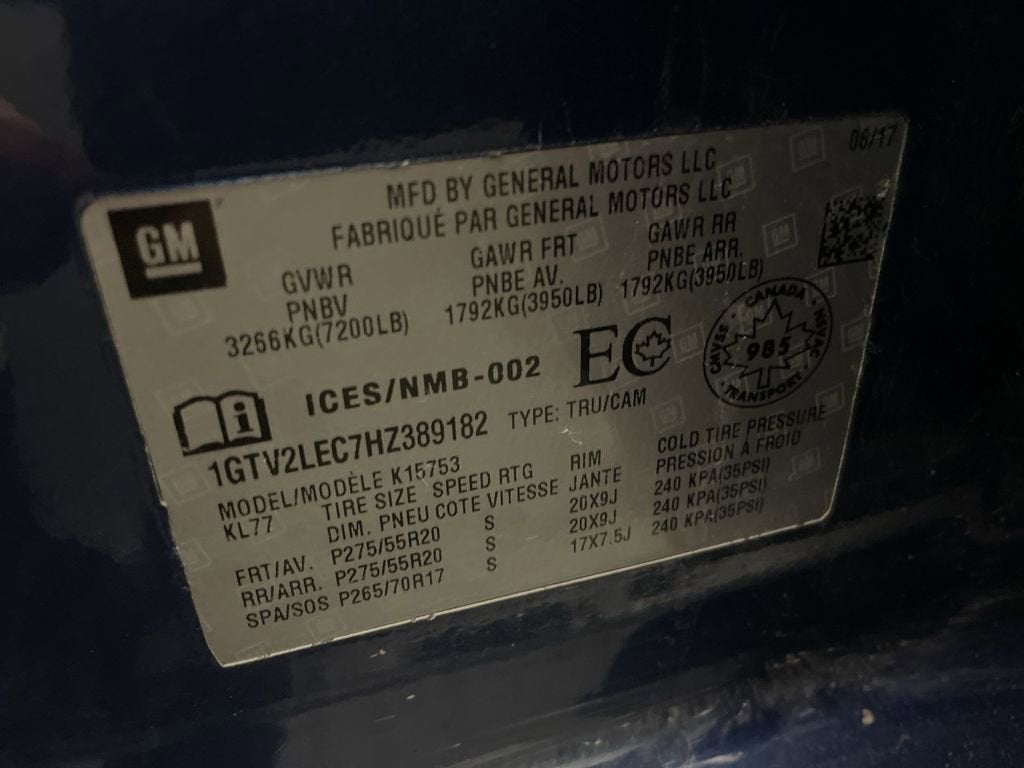 2017 GMC Sierra 1500 Base