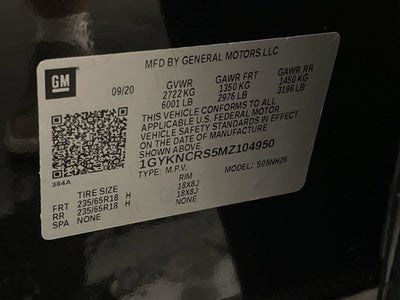 2021 Cadillac XT5 FWD Premium Luxury