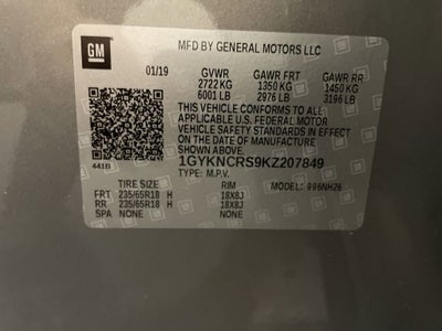 2019 Cadillac XT5 Luxury FWD