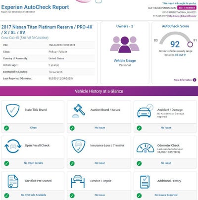 2017 Nissan TITAN Platinum Reserve