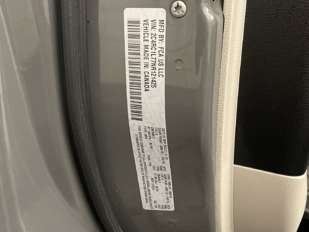 2022 Chrysler Pacifica Hybrid Touring L