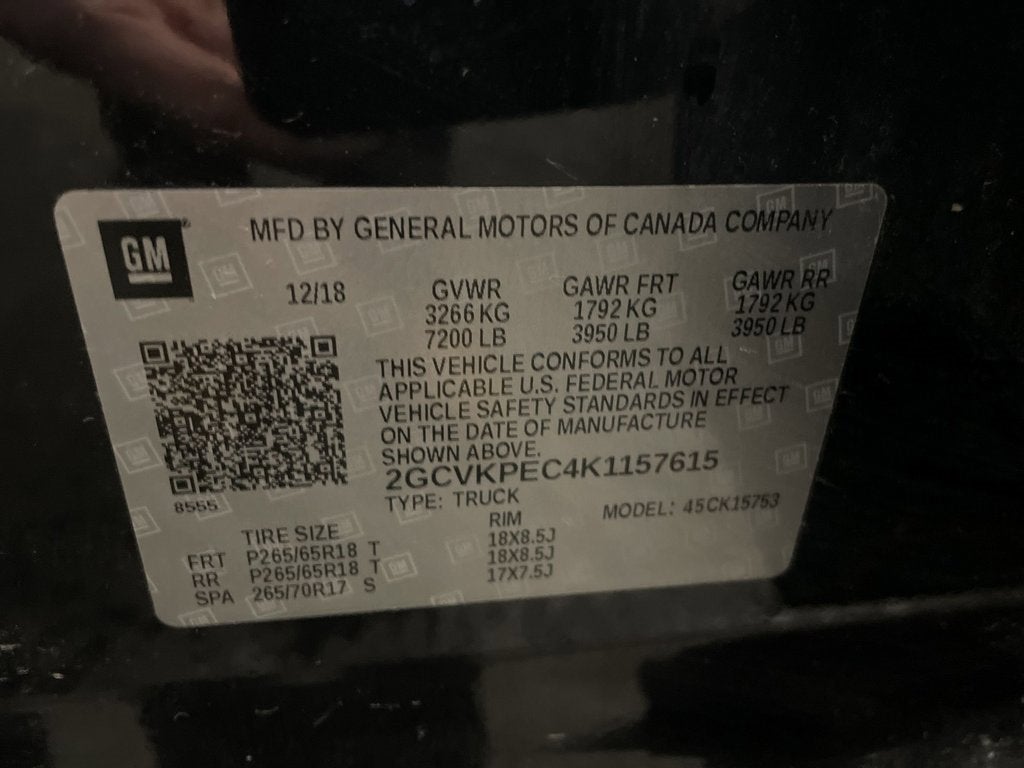 2019 Chevrolet Silverado LD LT