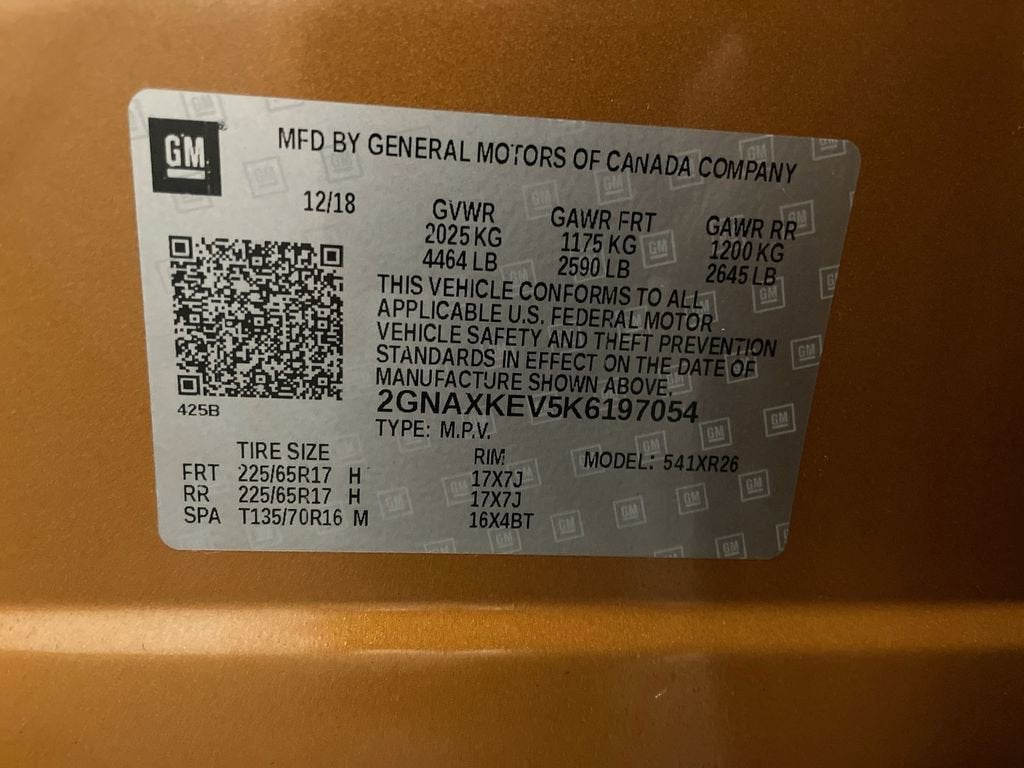 2019 Chevrolet Equinox LT