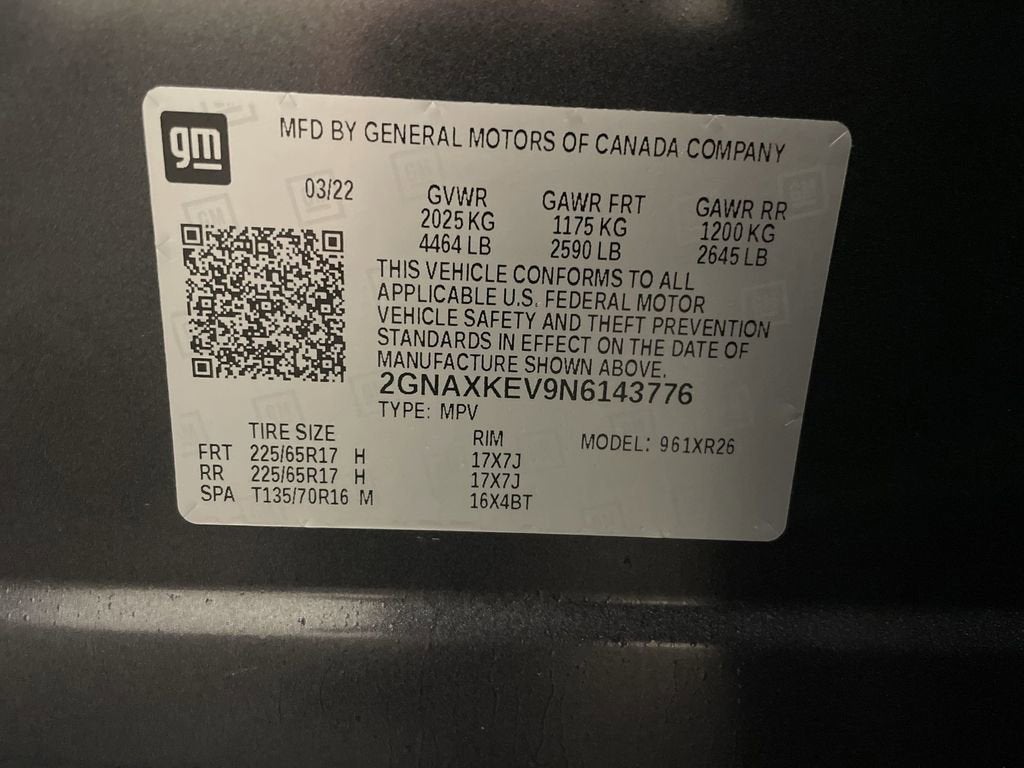 2022 Chevrolet Equinox LT