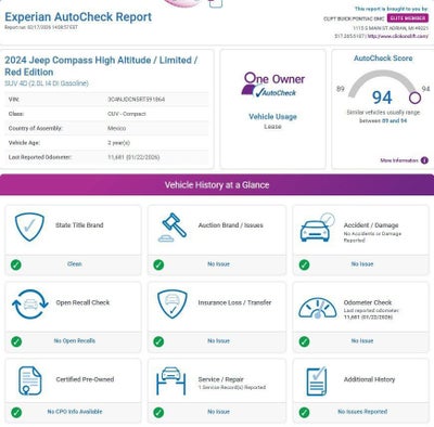 2024 Jeep Compass Limited 4x4