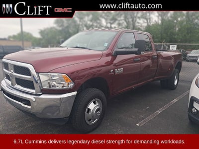 2018 RAM 3500 Tradesman Crew Cab 4x4 8' Box
