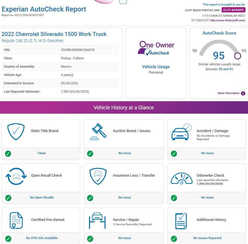 2022 Chevrolet Silverado 1500 WT