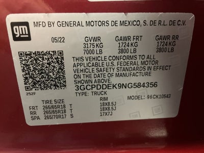 2022 Chevrolet Silverado 1500 LT