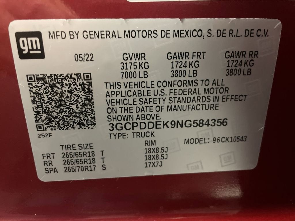 2022 Chevrolet Silverado 1500 LT