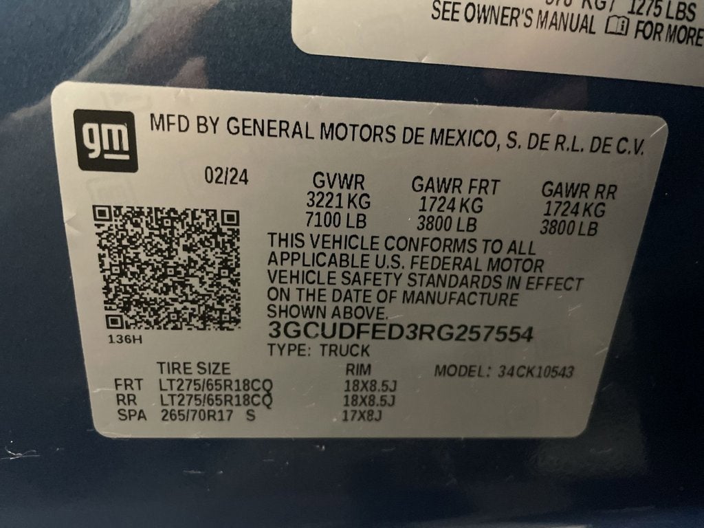 2024 Chevrolet Silverado 1500 LT Trail Boss