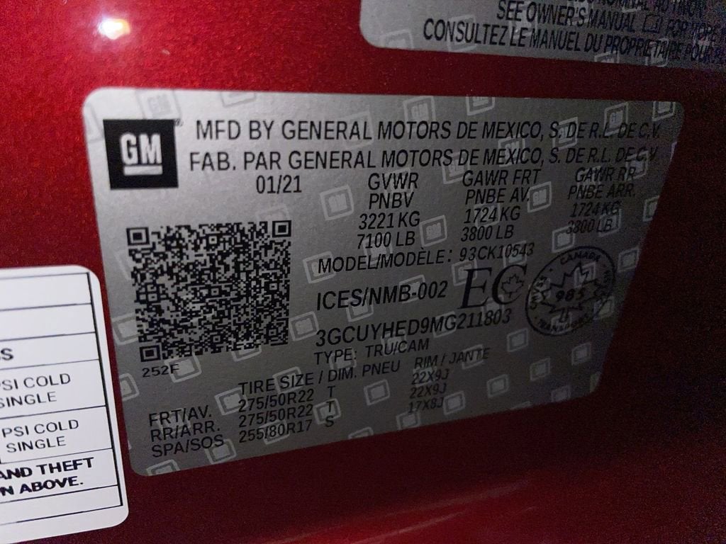 2021 Chevrolet Silverado 1500 High Country