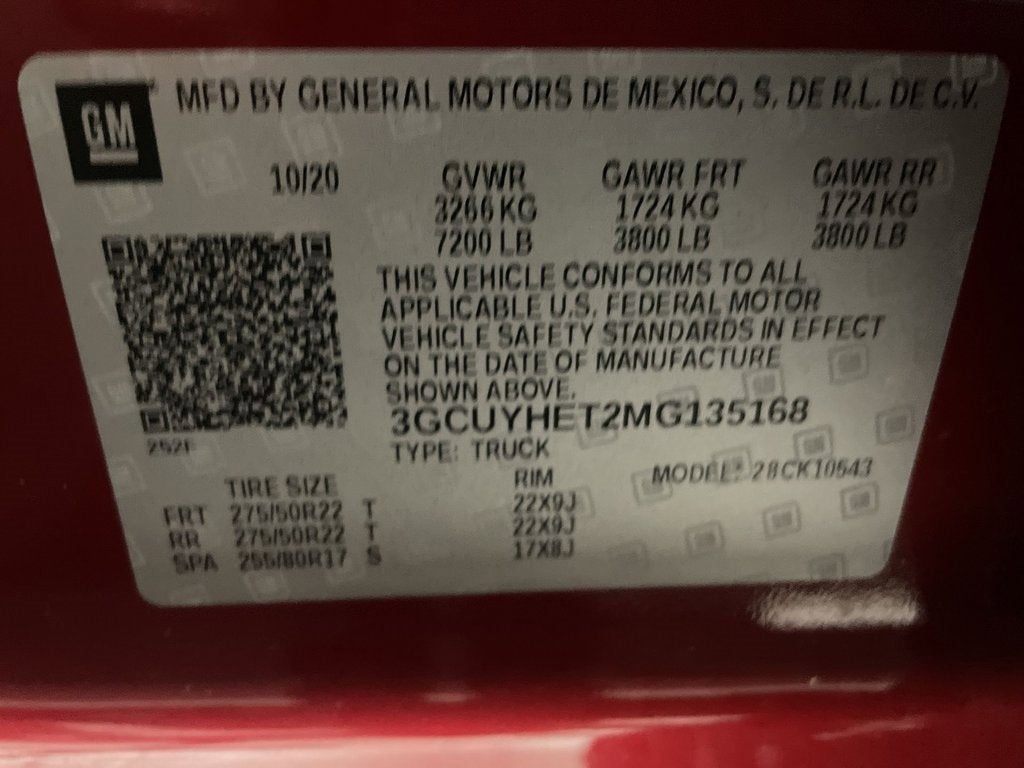 2021 Chevrolet Silverado 1500 High Country