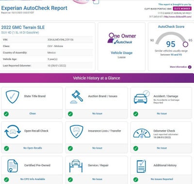 2022 GMC Terrain SLE