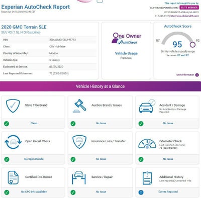 2020 GMC Terrain SLE